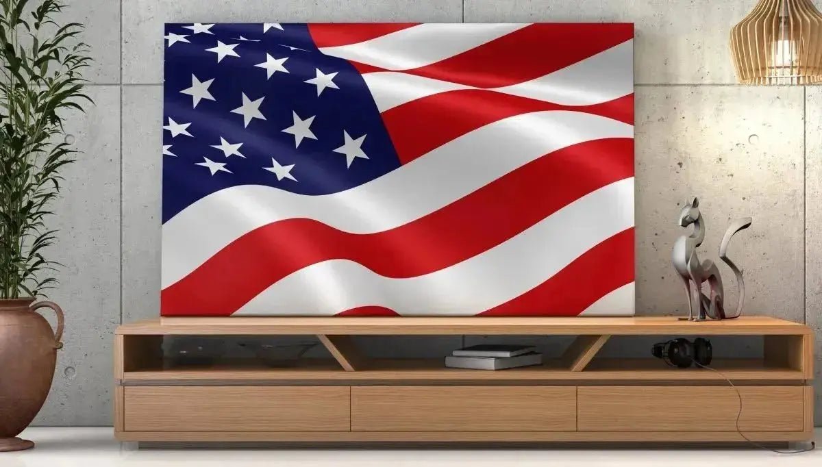 Tableau Drapeaux - Toile Unique