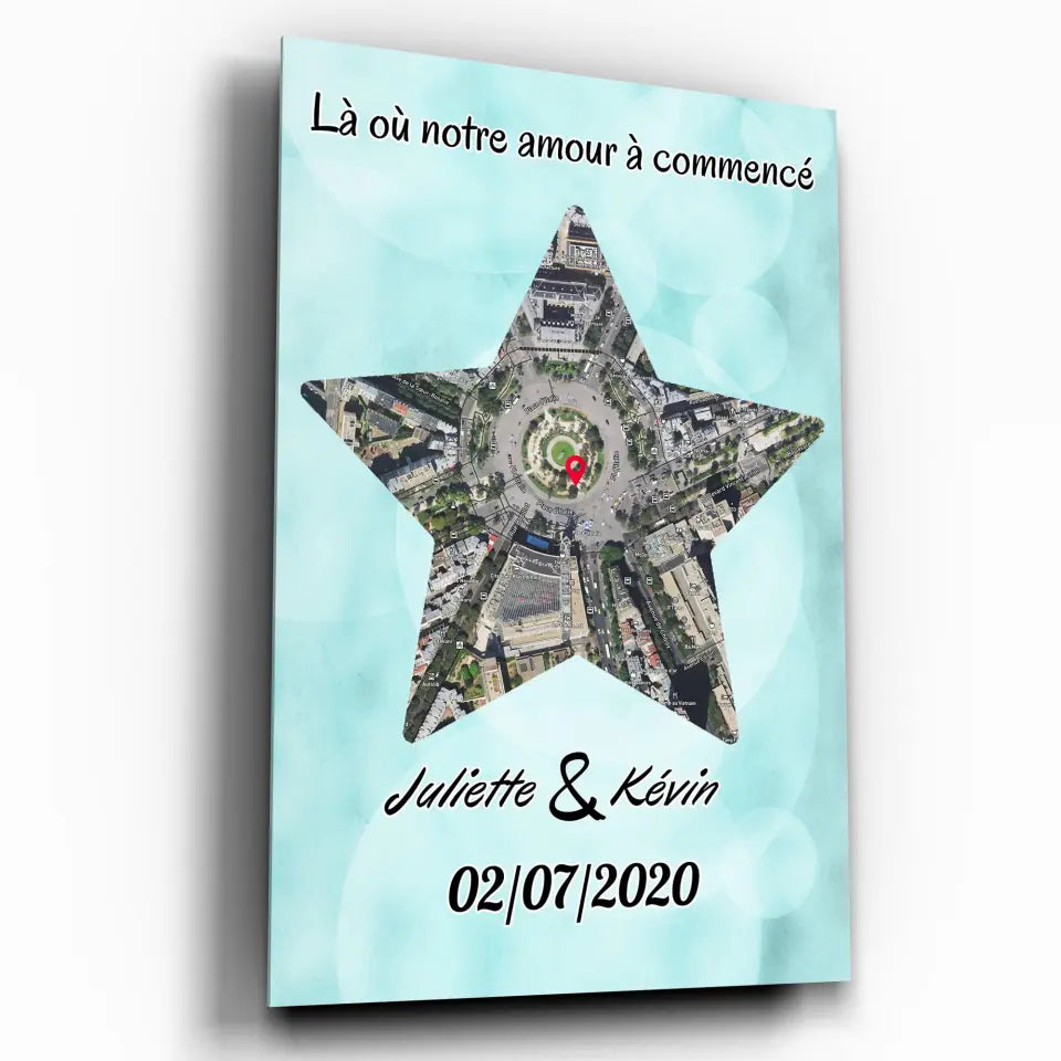 Tableau Maps Style - Etoile Toile Unique.fr