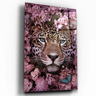 Tableau léopard feuillage Toile Unique.fr