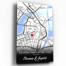 Tableau Lieu de Rencontre - Où tout a commencé Toile Unique.fr