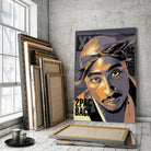 Tableau Décoratif - Tupac Shakur 2Pac Toile Unique.fr
