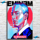 Tableau Décoratif - Eminem Slim Shady Toile Unique.fr