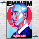 Tableau Décoratif - Eminem Slim Shady Toile Unique.fr