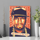 Tableau Décoratif - 50Cent Get Rich Or Die Tryin Toile Unique.fr