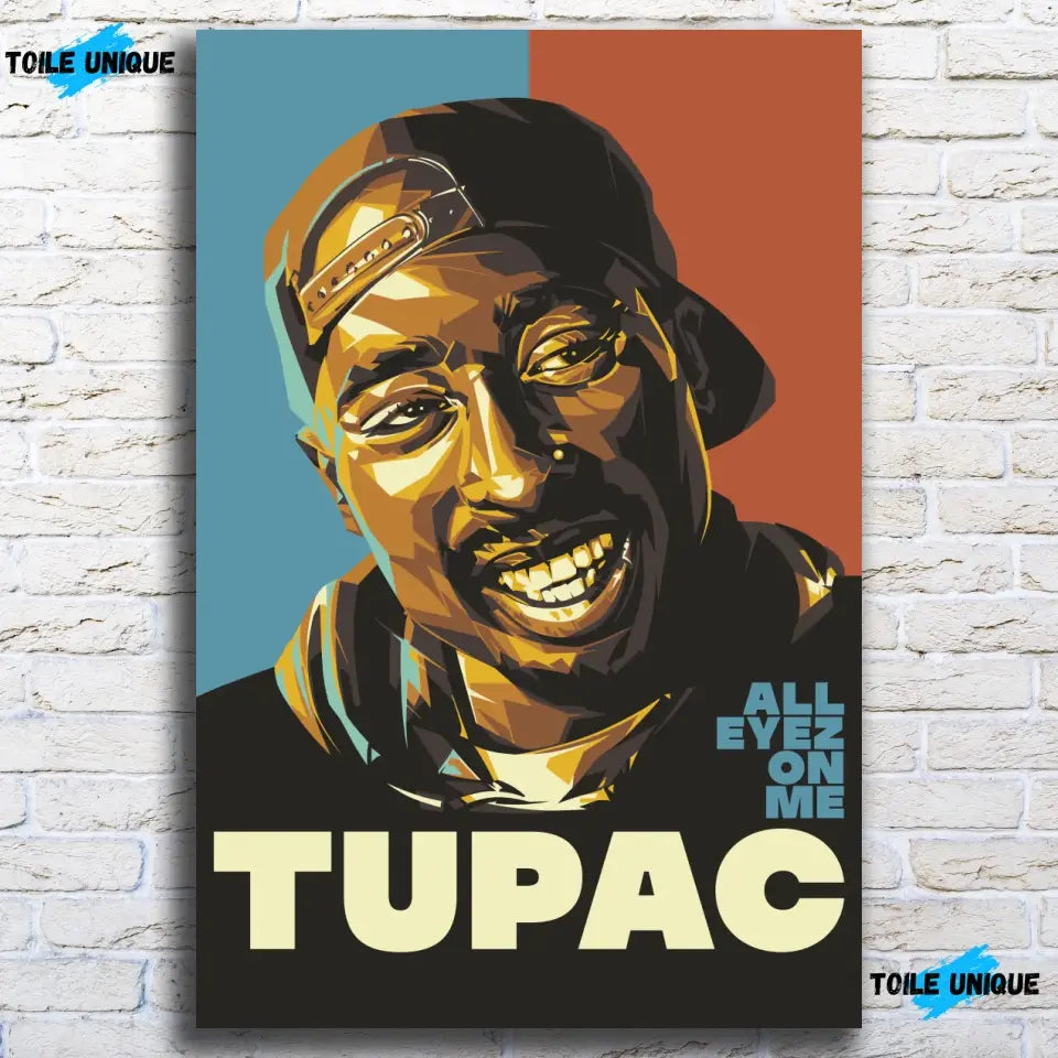 Tableau Décoratif - 2Pac All Eyez On Me Toile Unique.fr