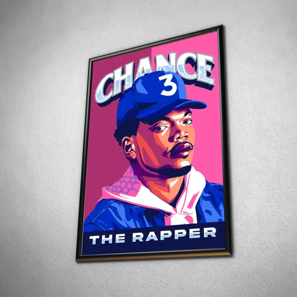 Tableau Décoratif - Chance The Rapper Toile Unique.fr