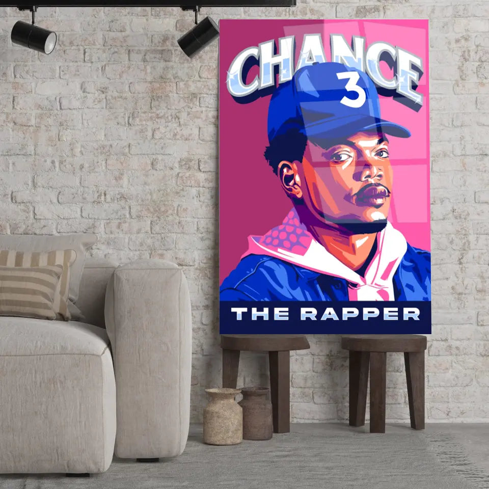 Tableau Décoratif - Chance The Rapper Toile Unique.fr
