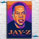 Tableau Décoratif - Jay-Z Toile Unique.fr