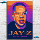 Tableau Décoratif - Jay-Z Toile Unique.fr