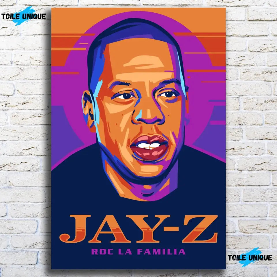 Tableau Décoratif - Jay-Z Toile Unique.fr