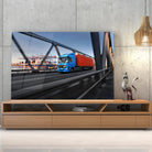 Tableau Décoratif camion remorque Toile Unique.fr