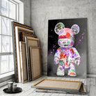 Tableau Street Art Kaws Bearbrick Toile Unique.fr
