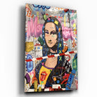 Tableau Street Art Joconde Moderne Toile Unique.fr