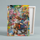 Tableau Street Art Complicité Urbaine Toile Unique.fr