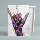 Tableau Street Art Signe Urbain Toile Unique.fr