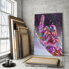 Tableau Street Art Défi Urbain Toile Unique.fr