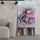 Tableau Street Art Combat Créatif Toile Unique.fr