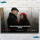 Tableau couple personnalisé affiche netflix film Toile Unique