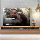 tableau couple personnalisé affiche netflix romantique Toile Unique