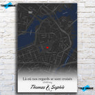 Tableau Lieu de Rencontre - Où tout a commencé Toile Unique.fr