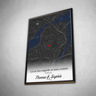 Tableau Lieu de Rencontre - Où tout a commencé Toile Unique.fr