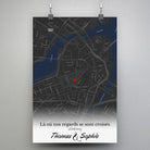 Tableau Lieu de Rencontre - Où tout a commencé Toile Unique.fr