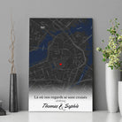 Tableau Lieu de Rencontre - Où tout a commencé Toile Unique.fr