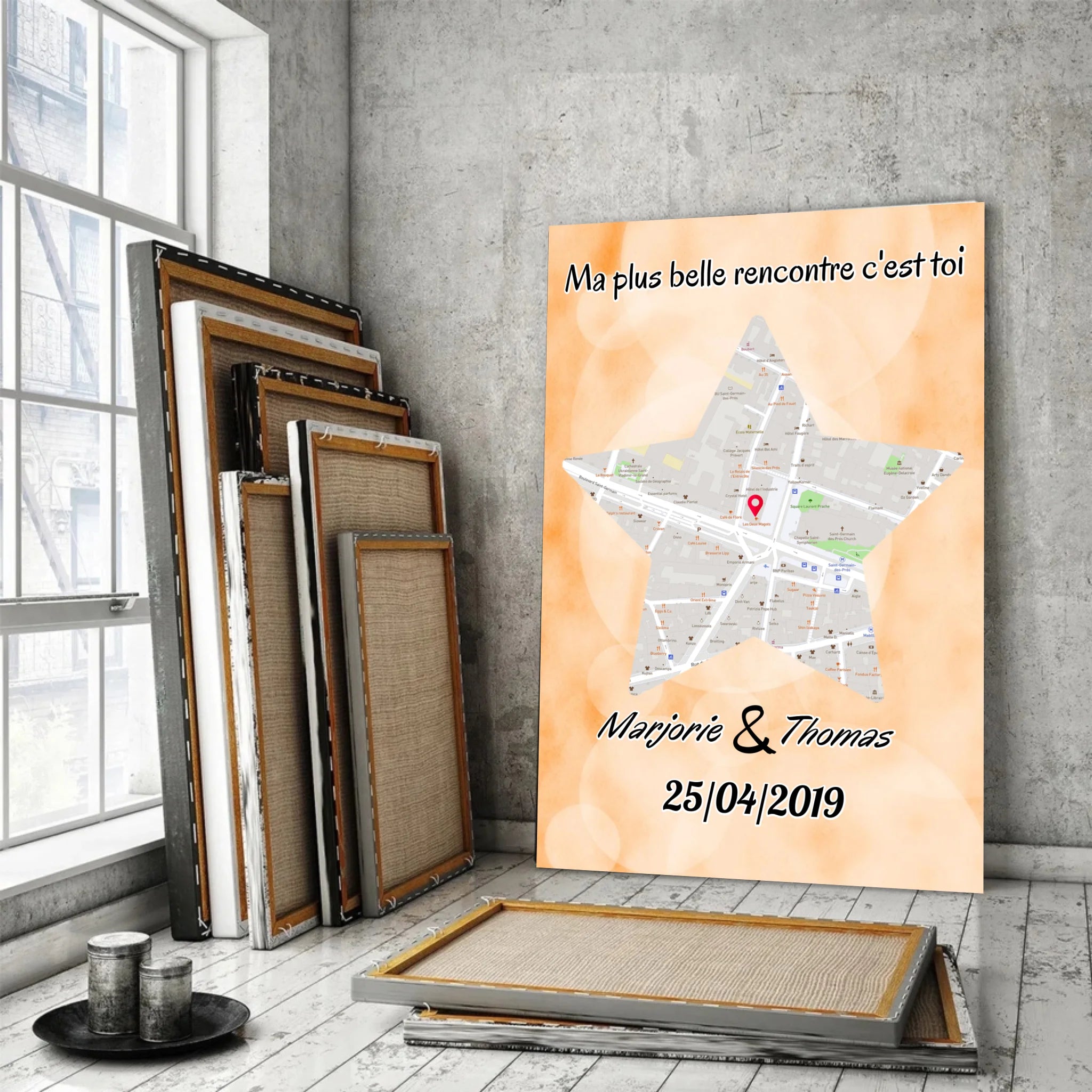 Tableau Maps Style - Etoile Toile Unique.fr