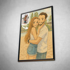 Portrait personnalisé style anime japonais Ghibli Toile Unique