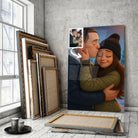 Portrait personnalisé style anime Pixar 3D Toile Unique