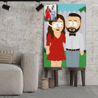 Portrait personnalisé style South Park Toile Unique