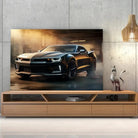 Tableau Décoratif Chevrolet Camaro Carbone - Toile Unique