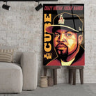 Tableau Décoratif - Ice Cube Iconic Rap - Toile Unique