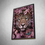 Tableau léopard feuillage - Vignette | Toile Unique